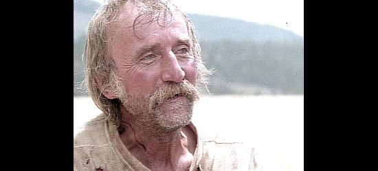 Timothy Scott as Pea Eye Park, finally reaching help after a long journey afoot in Lonesome Dove (1989)