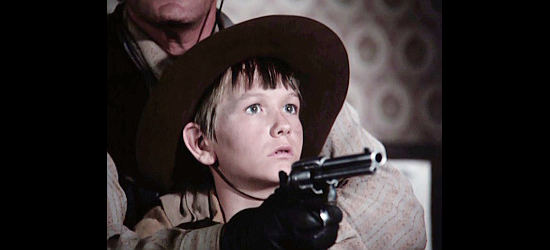 Charles Fields as Jeremiah, Brady Hawkes' son, kidnapped by the McCourt gang and held for ransom in The Gambler -- The Adventure Continues (1983)