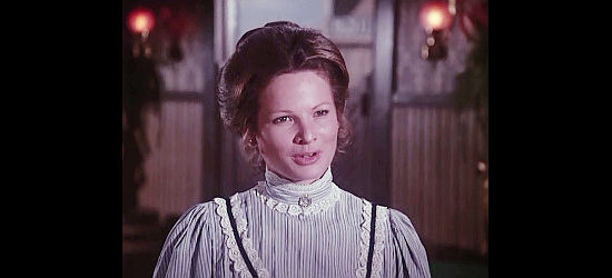 Christine Belford as Eliza, looking forward to the return of an old lover in The Gambler (1980)