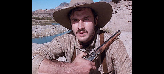 David Arquette as Augustus McCrae, listening to stories of Indian torture in Dead Man's Walk (1996)