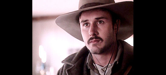 David Arquette as Augustus McCrae, spotting Clara for the first time in Dead Man's Walk (1996)