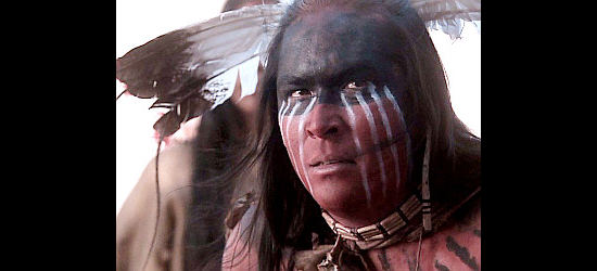 Eric Schweig as Buffalo Hump, leader of the Comanche war band in Dead Man's Walk (1996)