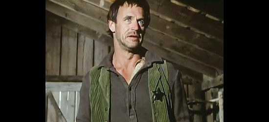 Geoffrey Lewis as Sheriff Johnson, the drunkard trying to sober up in September Gun (1983)