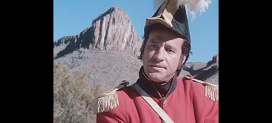 Joaquim de Almeida as Major Laroche, commander of the Mexican forces in Dead Man's Walk (1996)
