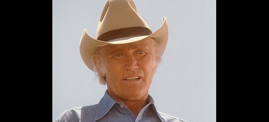 Chuck Connors as Lucas McCain, showing up with his rifle just when he's needed in The Gambler Returns, Luck of the Draw (1991)