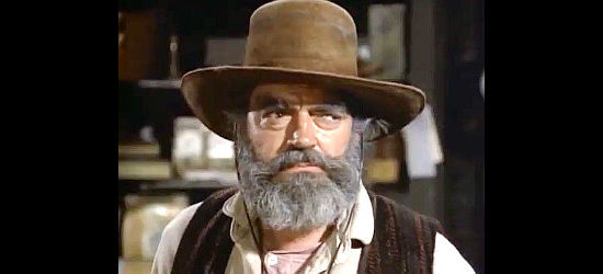 Jack Elam as Bitterroot, Joshua Cabe's aging sidekick in The Daughters of Joshua Cabe (1972)