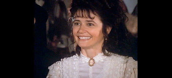 Juliana Donald as Ruby Roy Bean, a judge's daughter determined to lasso her man in The Gambler Returns, Luck of the Draw (1991)