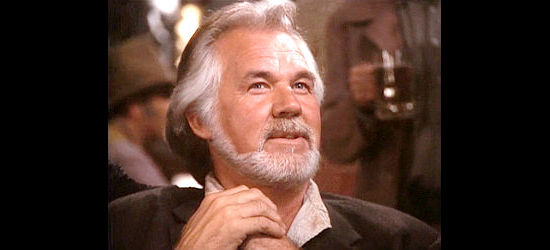 Kenny Rogers as Brady Hawkes, dispensing wisdom at the poker table in The Gambler Returns, Luck of the Draw (1991)
