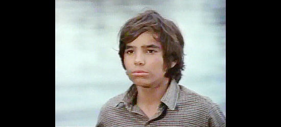 Miguel Alejandro as Andres, the Mexican boy Harmon takes under his wing in Yuma (1971)