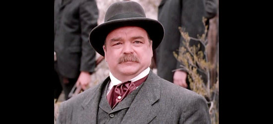 Richard Riehle as Frank Dimaio, the Pinkerton responsible for tracking down the Wild Bunch in The Gamber V, Playing for Keeps (1994)