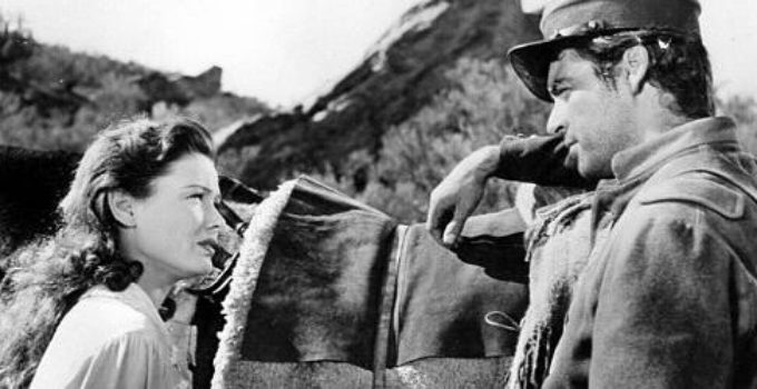 Gene Tierney as Teresa Chavez and Rory Calhoun as Martin Penalosa in Way of a Gaucho (1952)