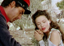 Rory Calhoun as Martin Penalosa coming to the rescue of Teresa Chavez (Gene Tierney) in Way of a Gaucho (1952)