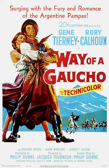 Way of a Gaucho (1952) poster