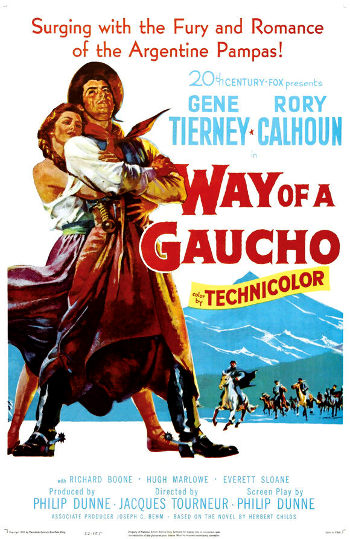 Way of a Gaucho (1952) poster