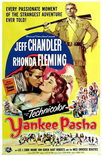 Yankee Pasha (1954) poster