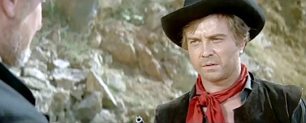 Philippe Lamaire as Jim Donavan, one of Matt Ellis's henchmen in Massacre at Marble City (1964)