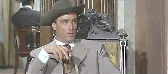 Sieghart Rupp as Capt. Jason Conroy, offering Sam Dobie a bounty to help locate Johnny Ringo in Who Killed Johnny R? (1966)