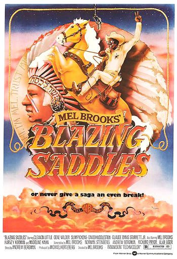 Blazing Saddles (1975) poster