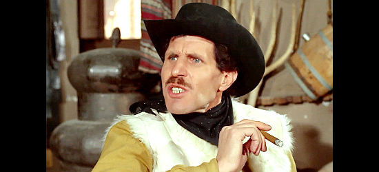 Ciccio Ingrassia as Ciccio, half of the gun-selling duo that causes problems in Santa Genoviefa in Fistful of Knuckles (1965)