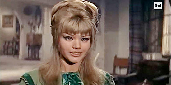 Cristina Gaioni as Marisol Benavente, a longtime friend of Don Cesar Guzman and his family in The Implacable Three (1963)