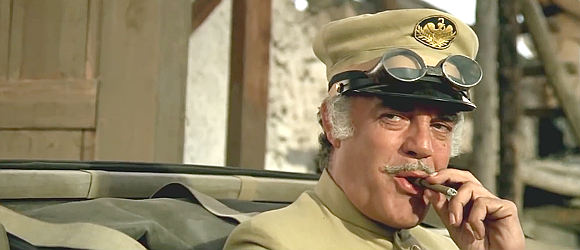 Eduardo Fajardo as Gen. Huerta, a commander determined to squelch revolutionary urges in Don't Turn the Other Cheek (1971)