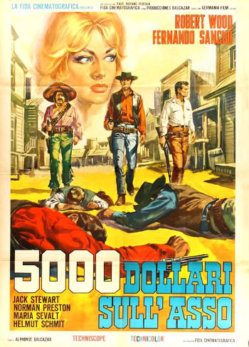 Five Thousand Dollars for One Ace (1965) poster