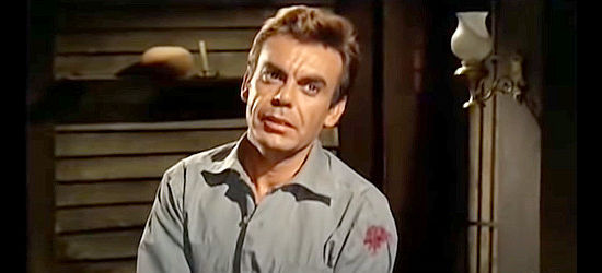 Franciso Moran (Frank Moran) as John, the sheriff's best friend in Four Bullets for Joe (1964)