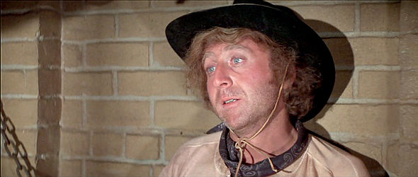 Gene Wilder as Jim explains how he went from famous gunfighter to town drunk in Blazing Saddles (1975)