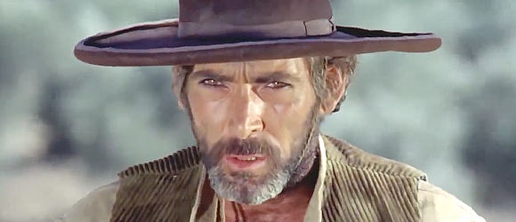 Guido Lollobrigida (Lee Burton) as Don Carlos, a member of the holdup gang in Man, Pride and Vengeance (1967)