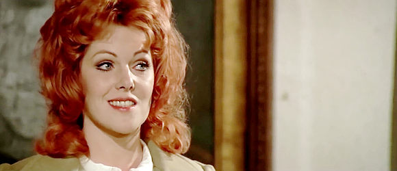 Lynn Redgrave as Mary O'Donnell, preparing to seduce Gen. Huerta as a distraction in Don't Turn the Other Cheek (1971)