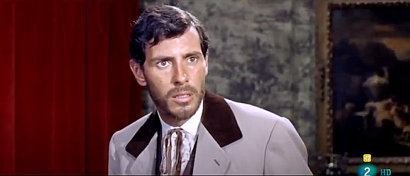 Robert Woods as Jim Morton, the ruthless mine owner in Man From Canyon City (1965)