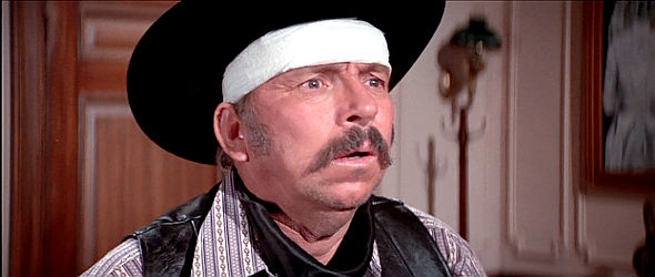 Slim Pickens as Taggert, Hedley Lamar's right-hand man in Blazing Saddles (1975)