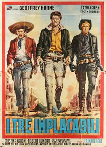 The Implacable Three (1963) poster