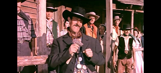The man who's forever coming to the rescue of Mike and Colorado in Heroes of The West (1964). Does anyone know who plays this part