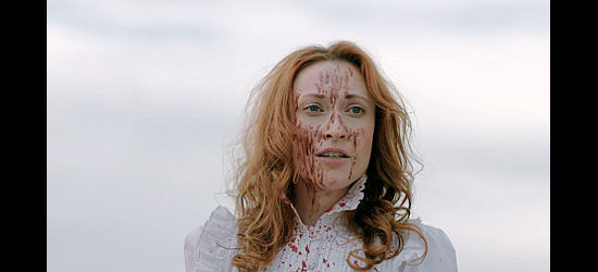 Megan Therese Rippey as Mabel, a woman searching for her freedom in She Was the Deputy's Wife (2021)