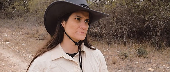 Monica Lee Perez as Rose, a rancher's daughter Martinez is sweet on in Lady Lawman (2021)