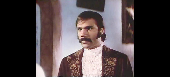 Ron O'Neal as Paulo, the brother-in-law who goes back on his word to Finley in The Master Gunfighter (1975)