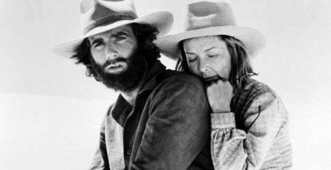 Sam Elliott as Johnny Lawler and Vera Miles as Molly Parker, on the run in Molly and Lawless John (1972) promo