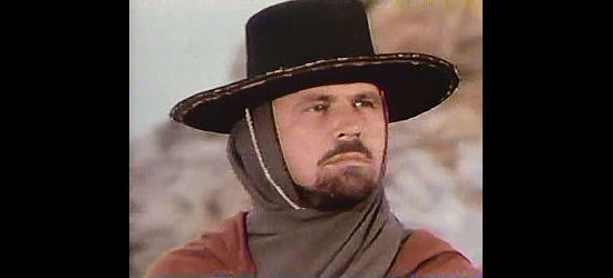 Tom Laughlin as Finley, unable to stop the massacre of an Indian village in The Master Gunfighter (1975)