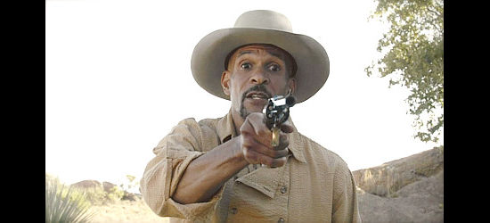 Wayne Lundy as Jefferson, the scout no one seems to trust in Counting Bullets (2021)