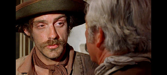 Christopher Lloyd as Deputy Towfield, explaining his dislike for Henry Lloyd Moon in Goin' South (1978)