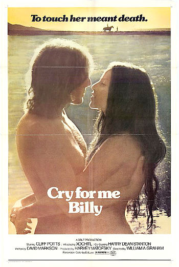 Cry for Me Billy (1972) poster