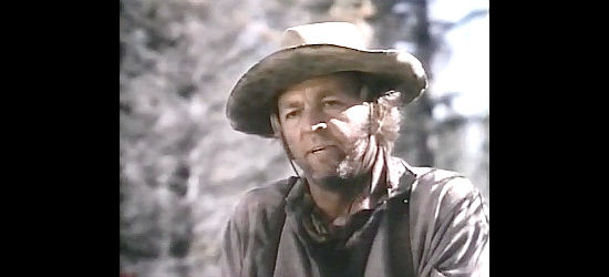 Don Wilbanks as the sergeant, leader of the cavalry patrol in Cry for Me Billy (1972)