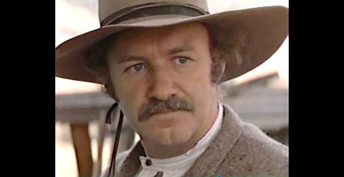 Gene Hackman as Zandy Allan, chastising Hannah for lying about her age in Zandy's Bride (1974)