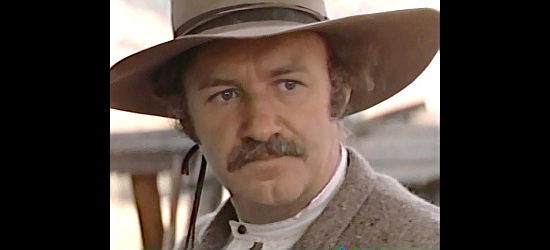 Gene Hackman as Zandy Allan, chastising Hannah for lying about her age in Zandy's Bride (1974)