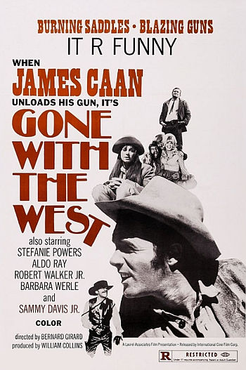 Gone with the West (1974) poster