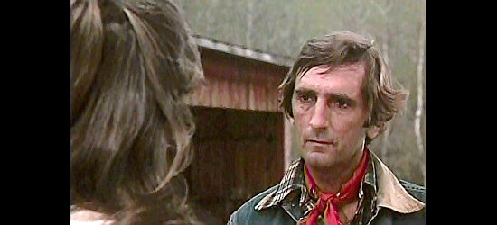 Harry Dean Stanton as Curt, expressing his love for Laura in Rancho Deluxe (1975)