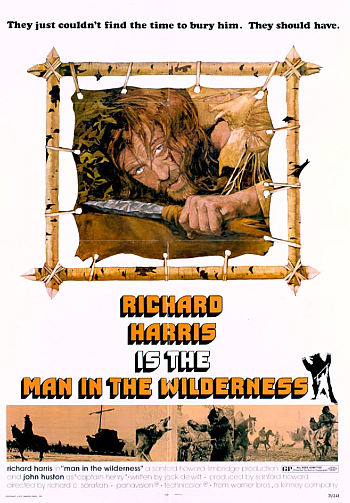 Man in the Wilderness (1971) poster