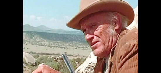 Robert J. Wilke as Deaks, Jody's gang and leader of an outlaw gang in Santee (1973)