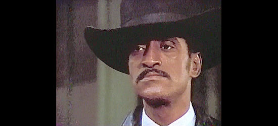 Sammy Davis Jr. as Kid Dandy, Mimmo's hired gun in Gone with the West (1974)